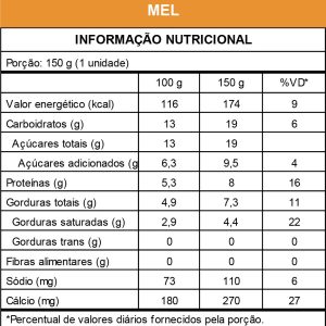 Iogurte Integral com Mel - 150g