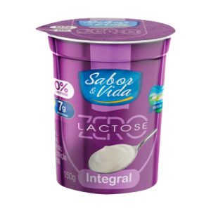 Iogurte Integral Zero Lactose - 150g