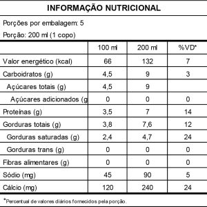 Leite Pasteurizado Integral Homogeneizado - 1L