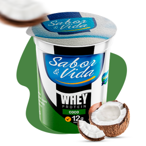 Iogurte Integral de Coco (Whey Protein) - 170g